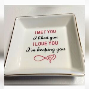 I Love You Trinket Dish